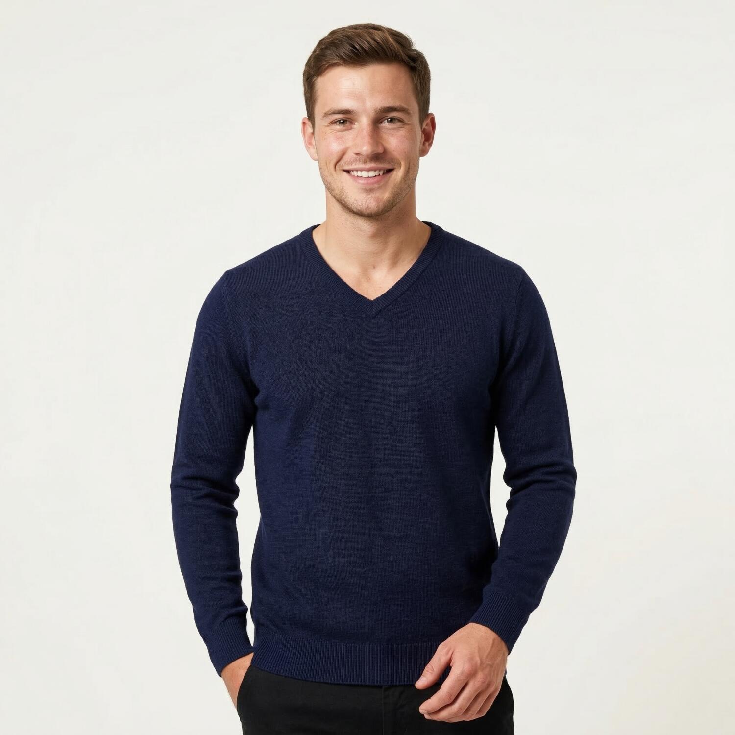 TH Clothes Milan heren V-hals trui