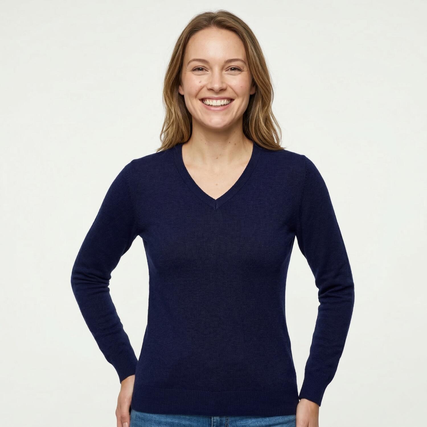 TH Clothes Milan women's V-neck jumper