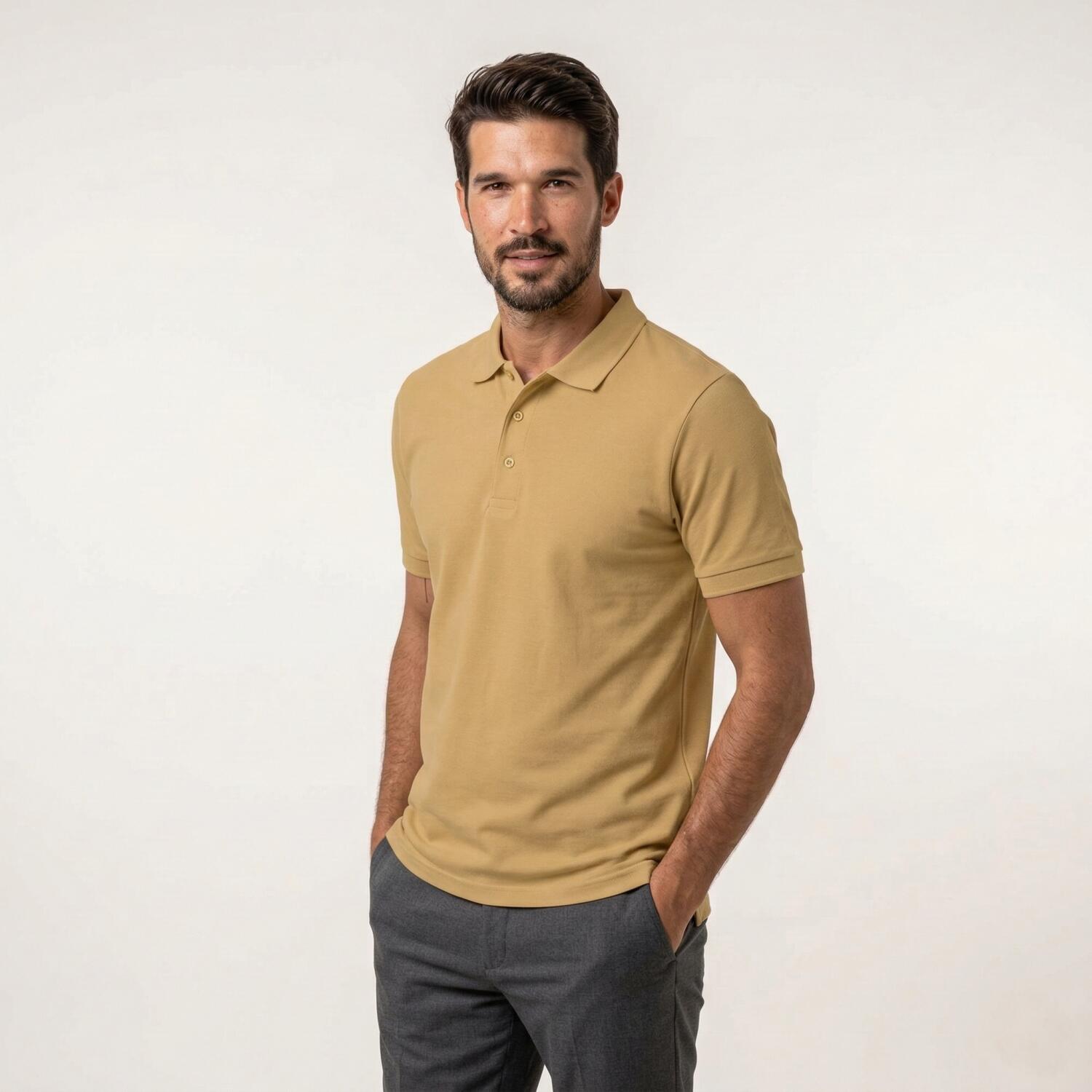 TH Clothes Monaco Poloshirt für Herren, kurzarm
