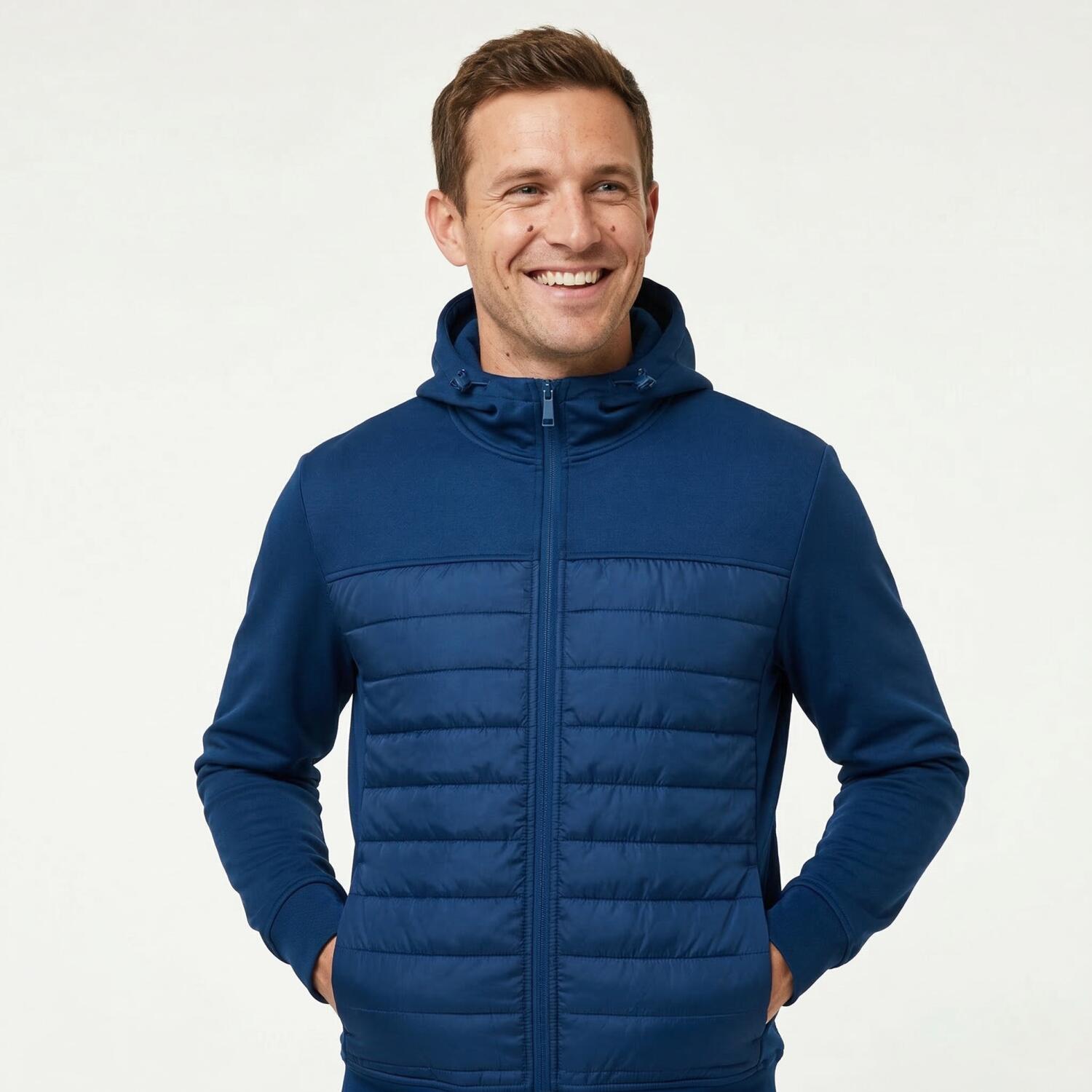 TH Clothes Skopje veste à capuche zippée homme