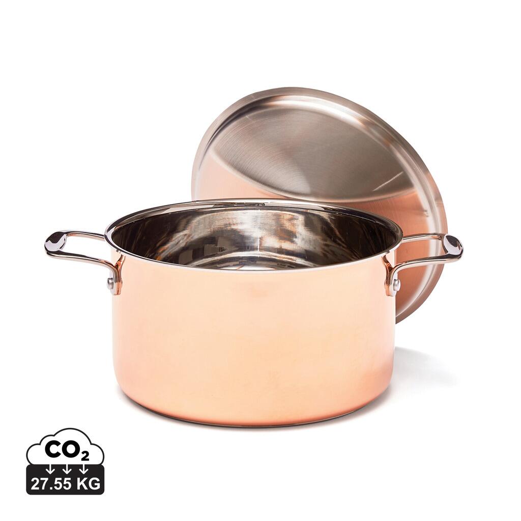 Vinga Baron casserole en cuivre 6L