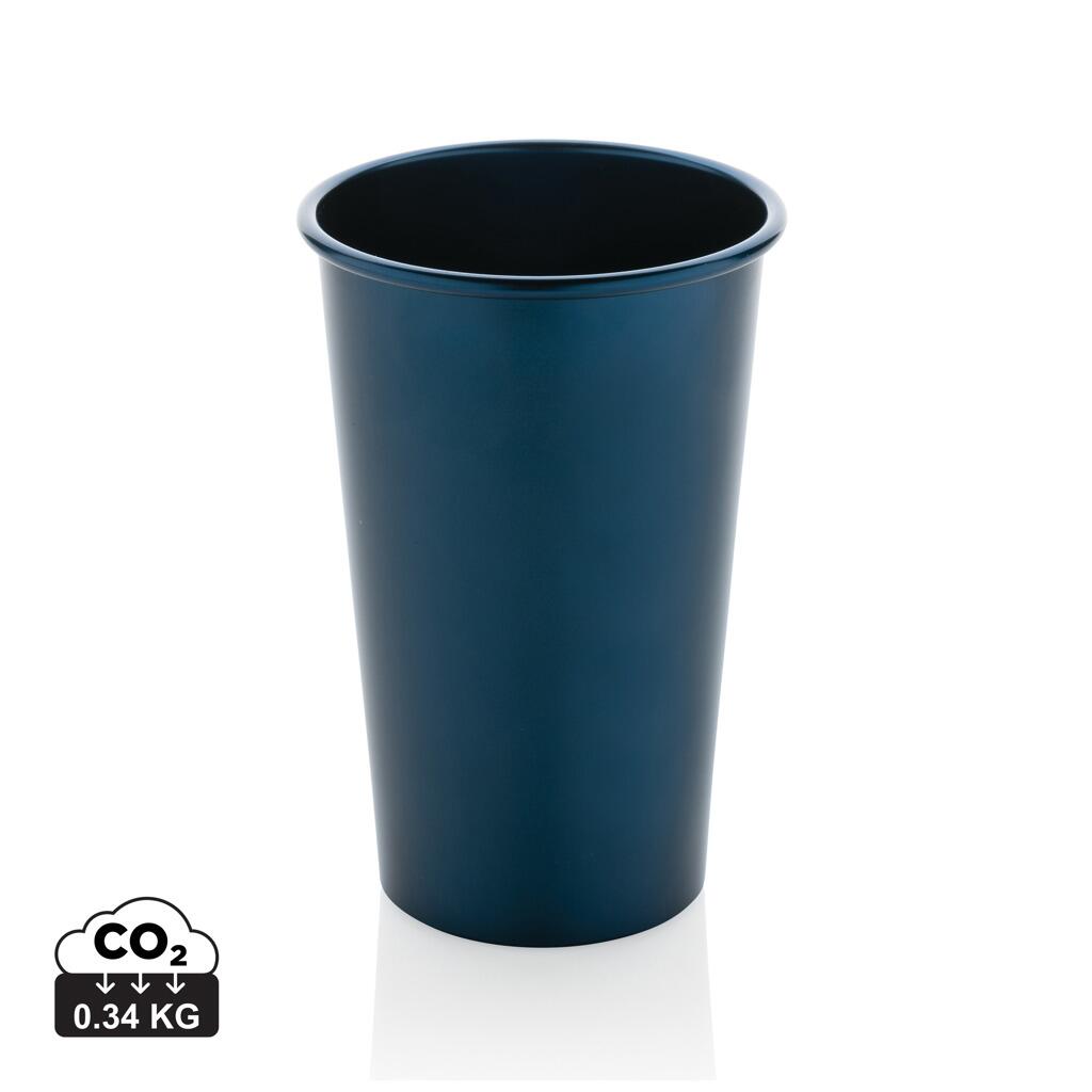 XD Collection Alo RCS gerecycleerd aluminium 450 ml beker