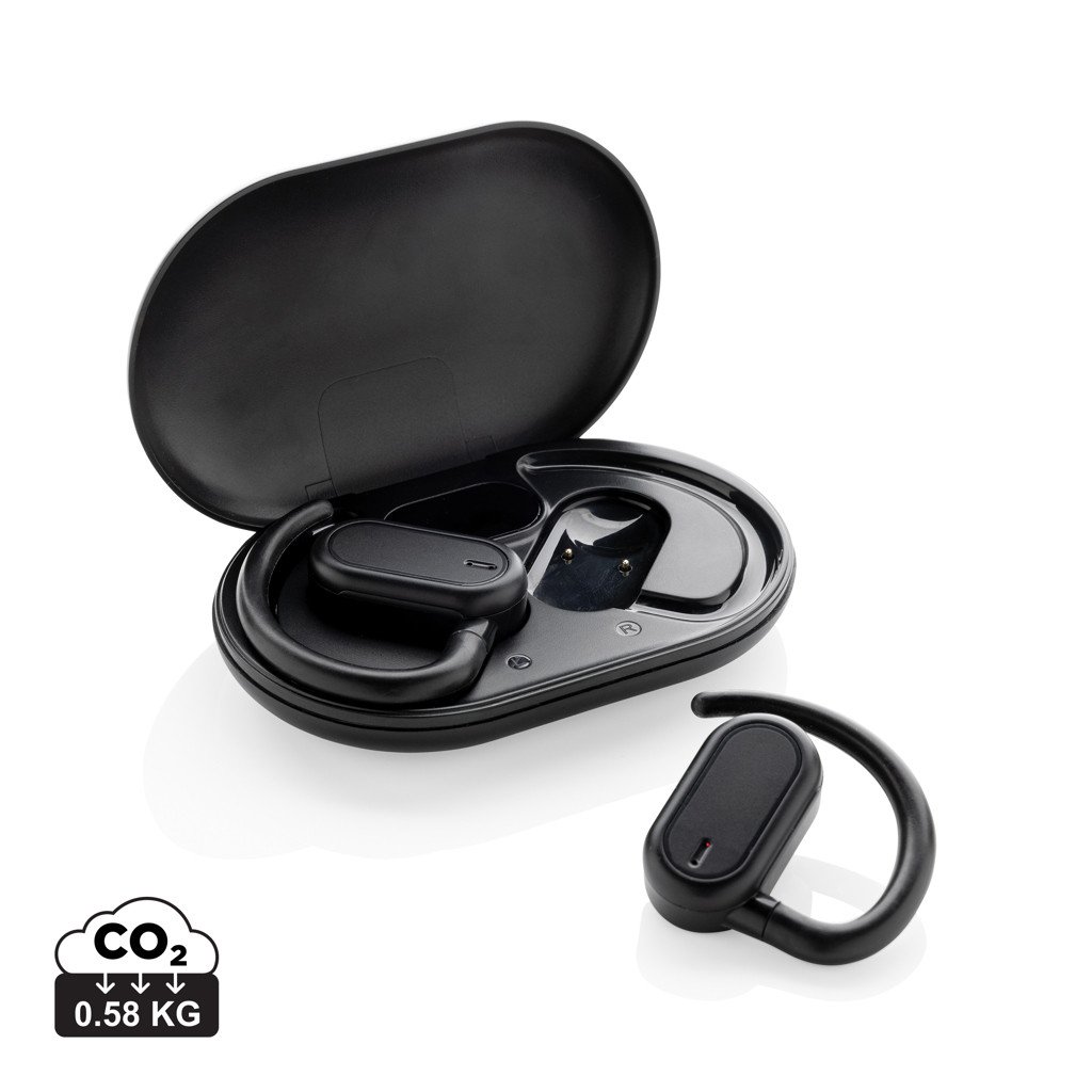 XD Collection Fitsound RCS gerecycled plastic open ear TWS-oortjes