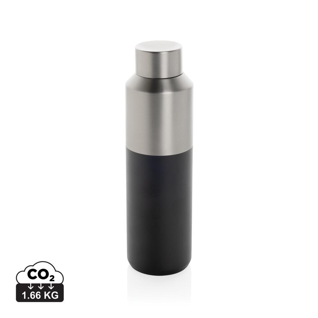 XD Collection Fluid RCS certified recycled steel drinking bottle 600ml