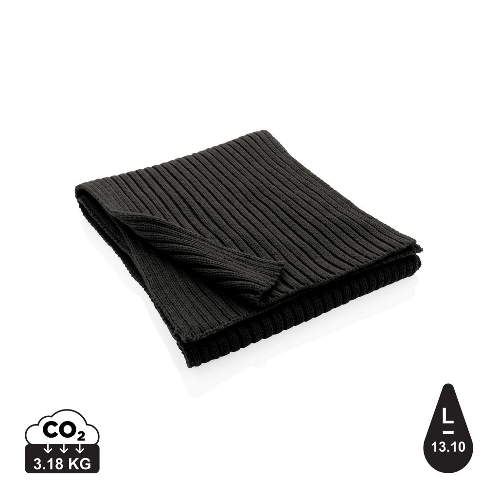 XD Collection Impact AWARE Polylana® gestrickter Schal 180 x 25 cm