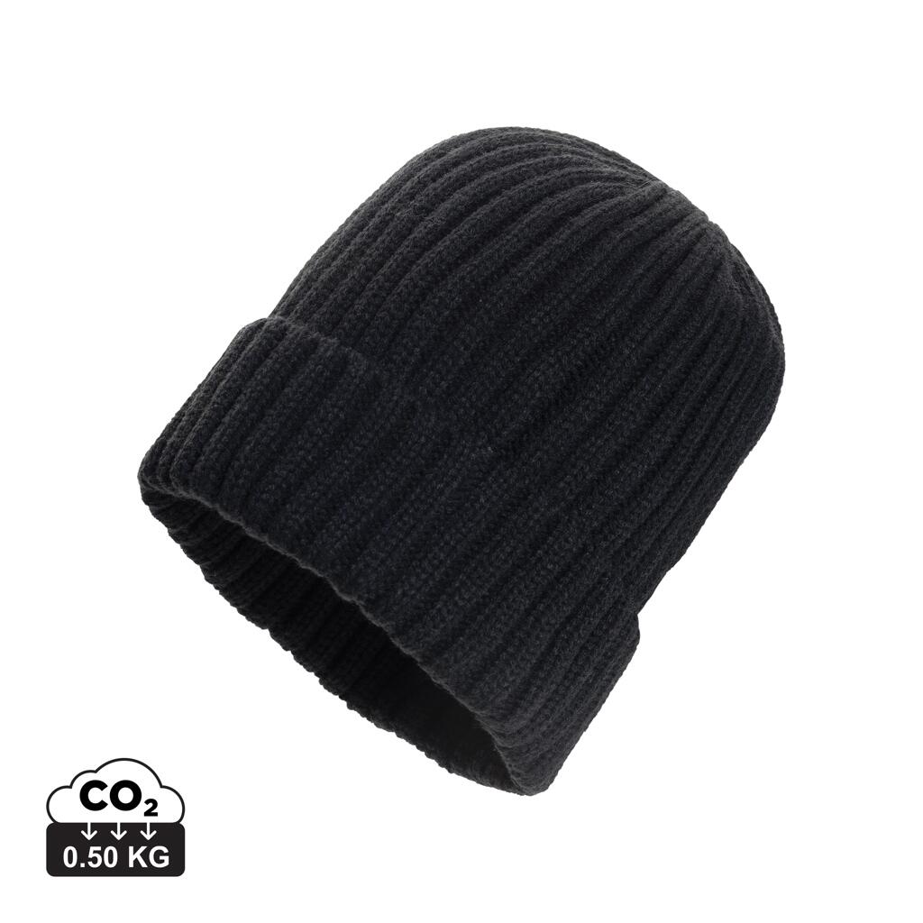 XD Collection Kennedi AWARE™ Polylana® Beanie mit großem Rippenmuster