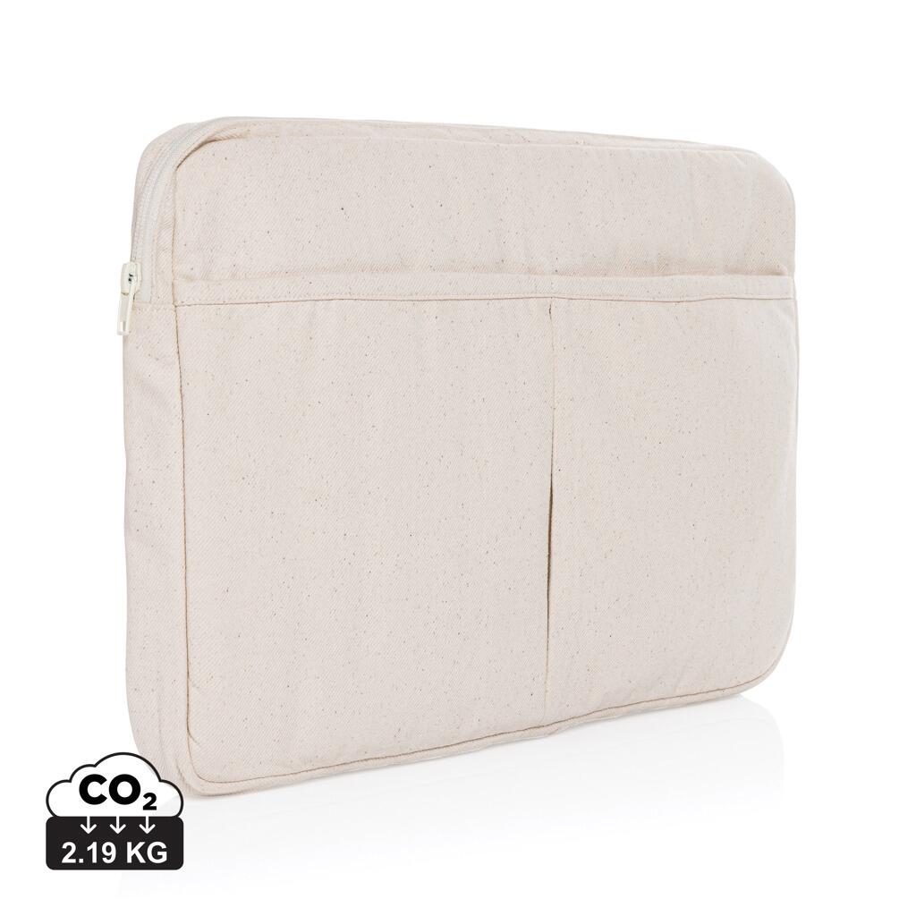 XD Collection Laluka AWARE&trade; recycled cotton 15.6 inch laptop sleeve