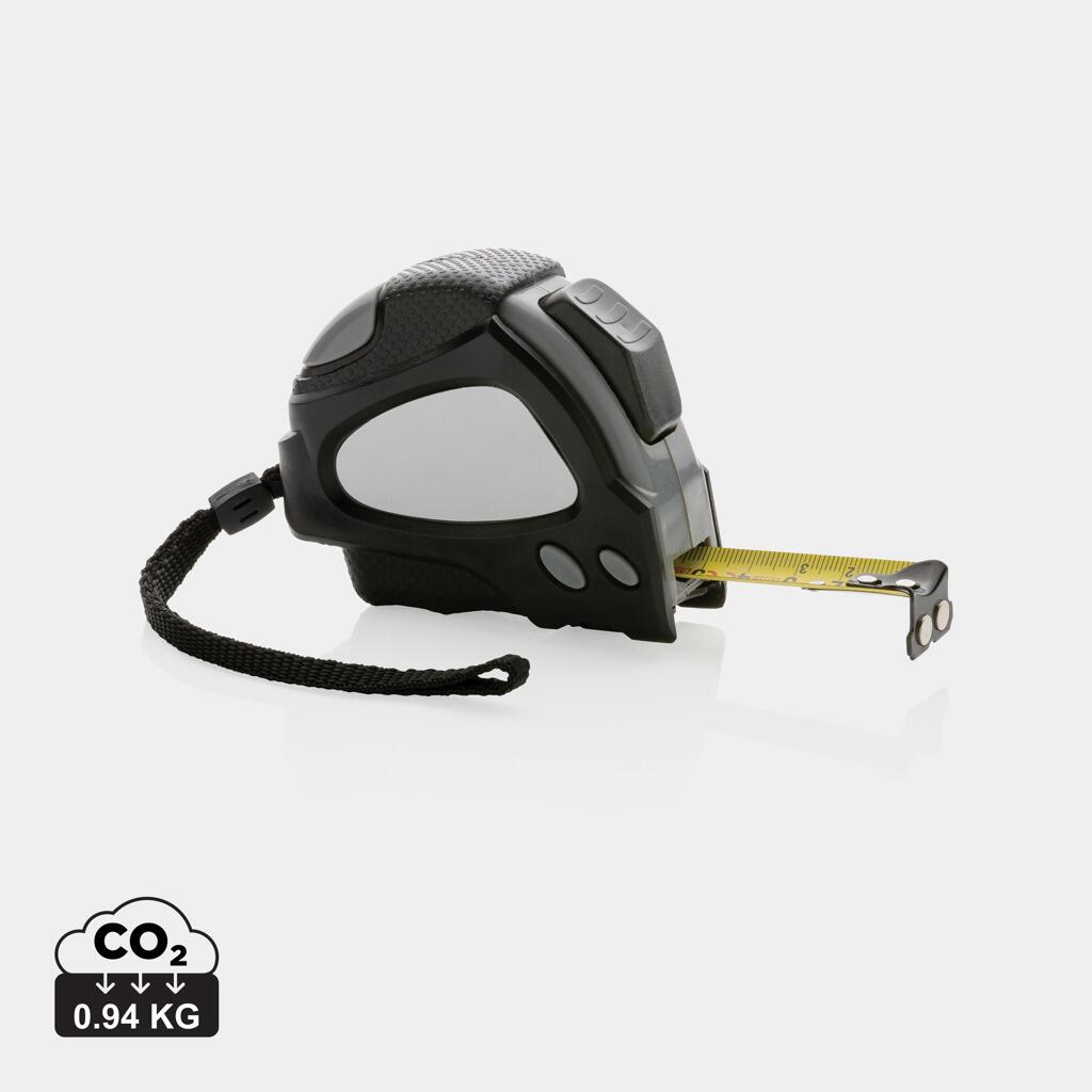 XD Collection mètre ruban Auto stop 5M/19mm en plastique recyclé RCS
