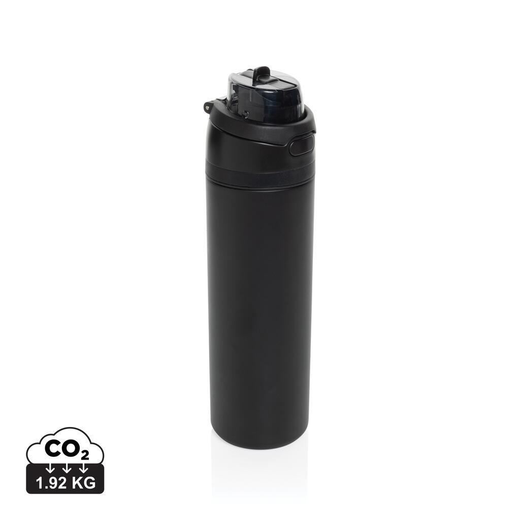 XD Collection Omni Sip verschließbare Trinkflasche aus RCS-recyceltem Stahl, 700ml