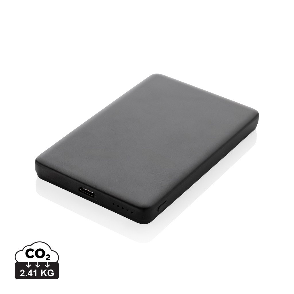 XD Collection Orion RCS recycled aluminium 5000 mah 5W magnetische powerbank