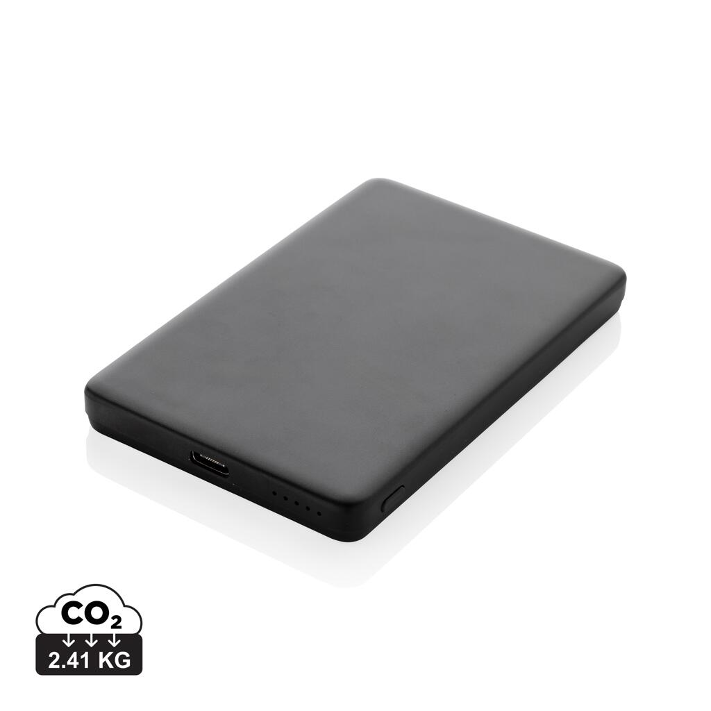 XD Collection Orion RCS recycled aluminium 5000 mah 5W magnetische powerbank