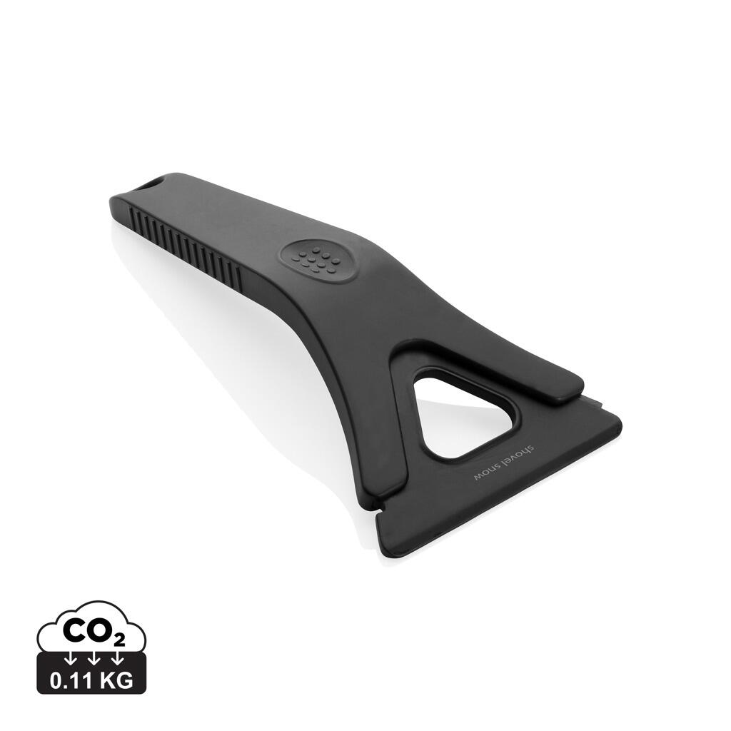 XD Collection Polard RCS gerecycleerd plastic ijskrabber 3-in-1