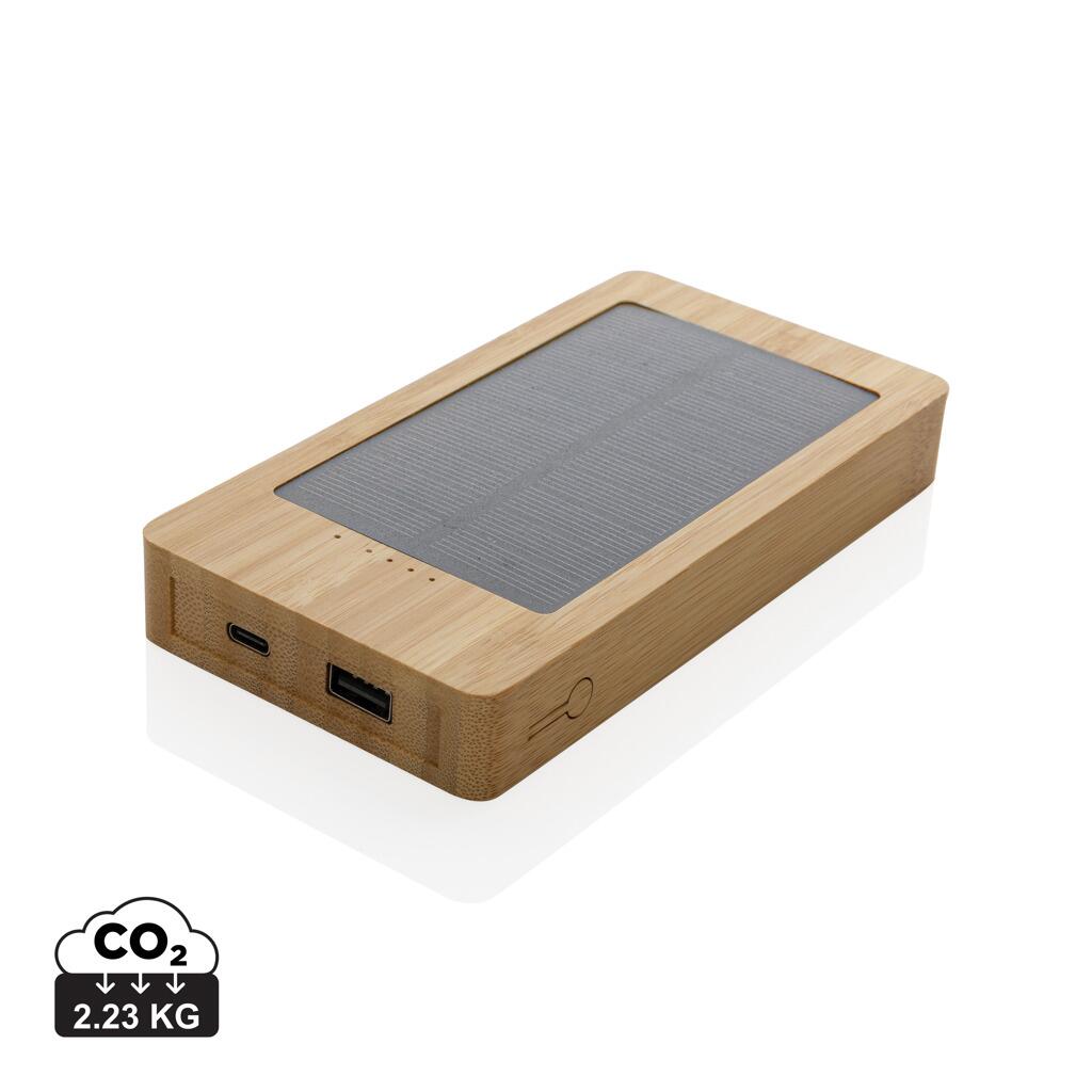 XD Collection Sunwick 10.000mah Bambus Solar Powerbank