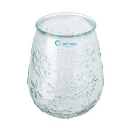 Authentic Faro recycled glass tealight holder