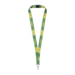 Bullet Addie full-color lanyard met safety breakaway sluiting 25mm