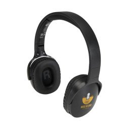 Bullet Ancha recycled plastic over-ear wireless Bluetooth® headphones