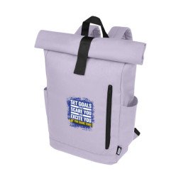 Bullet Byron sac à dos de 18 L en RPET GRS avec dessus enroulable 15,6 inch