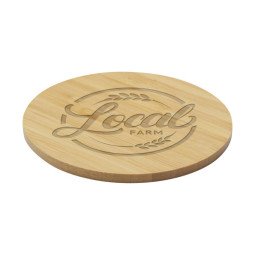 Bullet Cha bamboo coaster