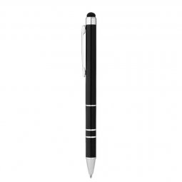 Bullet Charleston stylus ballpoint pen, black ink