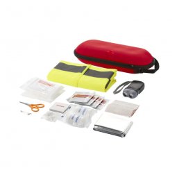 Bullet Handies 46-piece first aid kit & safety vest