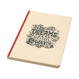 Bullet Liliana A5 notitieboek met zachte kaft van suikerriet en RPET