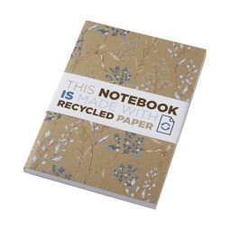Bullet Novella Austen carnet de notes recyclé en kraft à couverture souple A5 - 100 feuilles