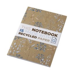 Bullet Novella Austen carnet de notes recyclé en kraft à couverture souple A5 - 50 feuilles