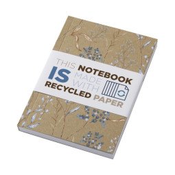 Bullet Novella Austen carnet de notes recyclé en kraft à couverture souple A6 - 100 feuilles