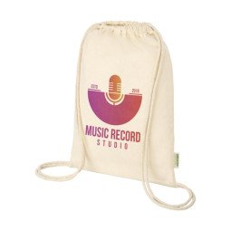 Bullet Odisha 100 g/m² OCS organic drawstring bag 5L