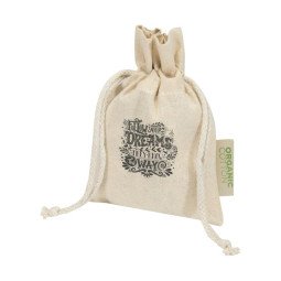 Bullet Odisha 140 g/m² OCS biologisch katoenen geschenktas – 15 x 10 cm