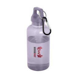 Bullet Oregon 400 ml RCS certified recycled plastic water bottle with carabiner