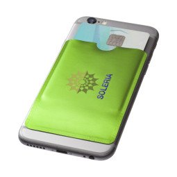 Bullet RFID smartphone card wallet