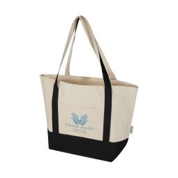 Bullet Sam 320 g/m² Tote Bag aus GRS recycelter Baumwolle 15L