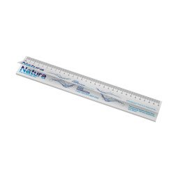 Bullet Sticky-Mate® recycled sticky notes with printed 30 cm ruler