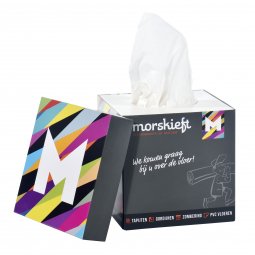 Care & More tissue box with lid