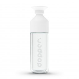 Dopper glass 450 ml insulated drinking bottle
