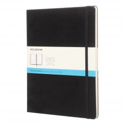 Moleskine Classic A4 hard cover notebook, dotted