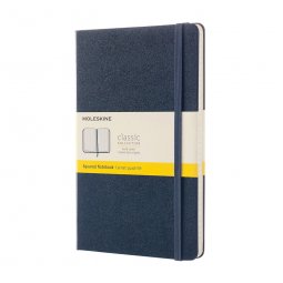 Moleskine Classic A5 hard cover notebook, squared