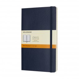 Moleskine Classic A5 soft cover notebook, ruled