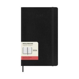 Moleskine dagagenda voor 12 maanden met zachte kaft L