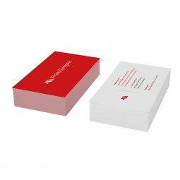 Printed business cards