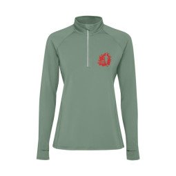 Roly Estambul damessweater met lange mouwen en halve rits