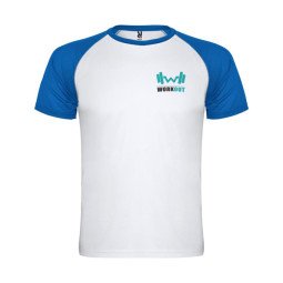 Roly Indianapolis unisex sportshirt met korte mouwen
