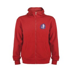 Roly Montblanc unisex hoodie met rits