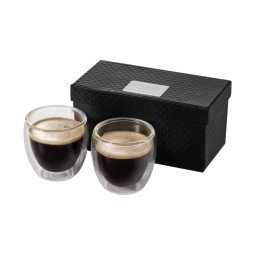 Seasons Boda 2-piece glass espresso cup set 80 ml