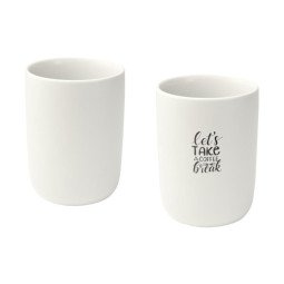 Seasons Male 200 ml ceramic cups - set of 2