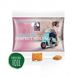 Snacks & More snack midi bag, compostable foil