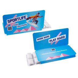 Sportlife Chewing gum 12 pieces with flap-over