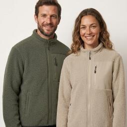 Stanley & Stella Brooker unisex sherpa jacket STJU248