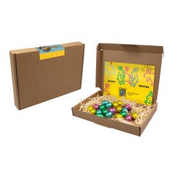 Sweets & More box of Easter eggs in nest